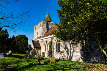 Naklejka premium Leeds Church near Maidstone in Kent, England