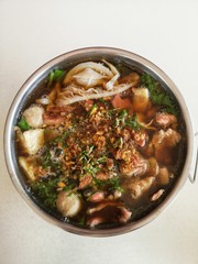 Hot pot meat