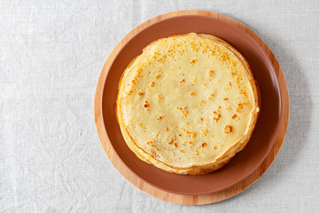 traditional pancakes for the spring carnival