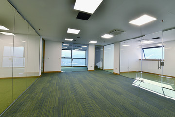 new empty office