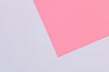Color Trends background. Pink white abstract geometric background.
