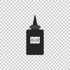 Glue icon isolated on transparent background. Flat design. Vector Illustration