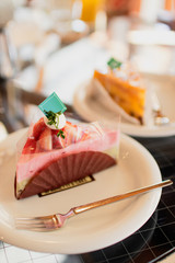 オシャレなケーキ