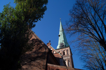 Fototapeta na wymiar tower in Riga, Latvia