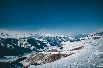 Fototapeta na wymiar Winter Mountains