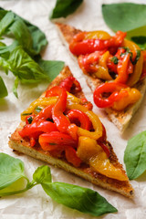 vegetarian bruschetta