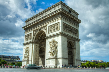 Fototapeta na wymiar Arc de Triomph