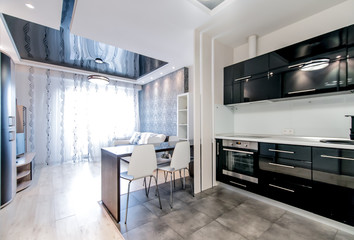 Photo of the light kitchen room