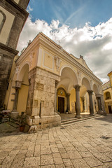 Obraz premium Sant’Agata de’ Goti cathedral, Italy