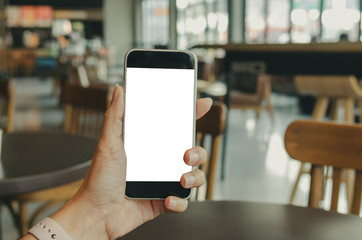 Woman with mobile phone