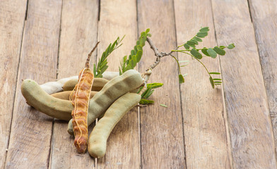 Ripe tamarind