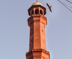 Obraz premium minaret of the mosque