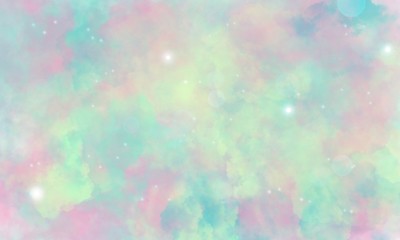 Star and galaxy, space background - Illustration
