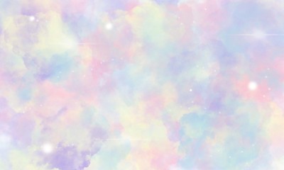 Star and galaxy, space background - Illustration