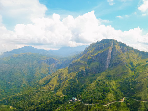 Sri Lanka,  Ella Little Adams peak mountan at Nuwara Eliya