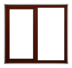 Wooden window frame