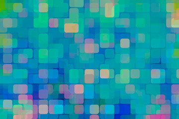 Blue and Green Vibrant Colorful Background