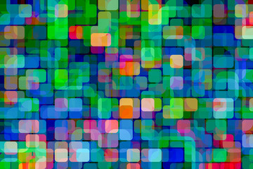 Blues Vibrant Colorful Background