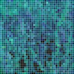 abstract vector square pixel mosaic background