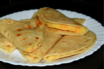 the national dish of tortilla with potatoes