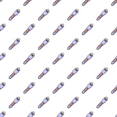 Hair clipper pattern in cartoon style. Seamless pattern vector illustration