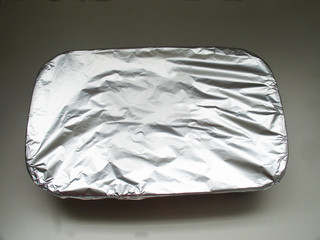 Meal with Aluminum foil, São Paulo, Brazil