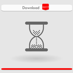 hourglass vector icon