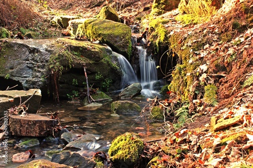 "Die Lochbachklamm im Knüll" Stockfotos und lizenzfreie Bilder auf