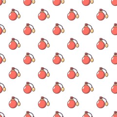 Sprayer bottle pattern in cartoon style. Seamless pattern vector illustration