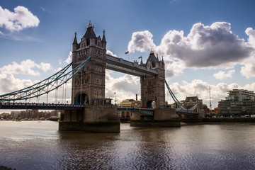 Tower Bridge in London, England, UK
