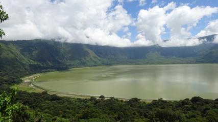 lake in mountains