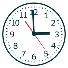 Obraz na płótnie Canvas Clock icon. World time concept. Vector illustration.