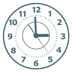 Clock icon. World time concept. Vector illustration.