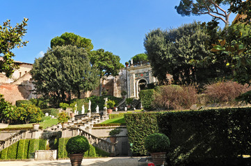 Obraz premium Roma, giardini di palazo Colonna