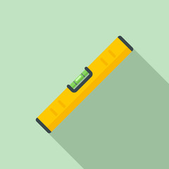 Water balance tool craft icon. Flat illustration of water balance tool craft vector icon for web design