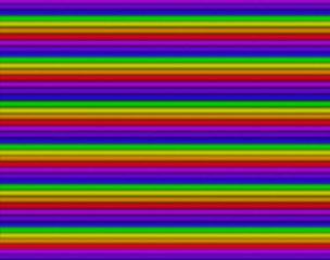 Obraz premium neon color rainbow lines repeating over a black background