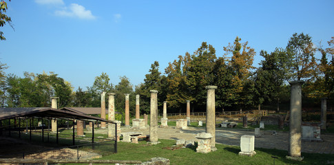 Veleia roman ruins near Piacenza