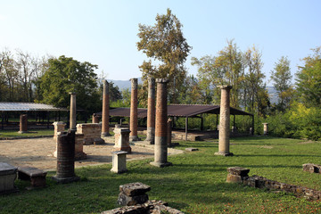 Veleia roman ruins near Piacenza