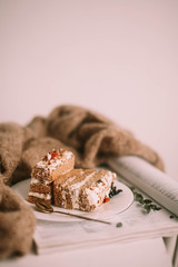 cookies with chocolate and nuts