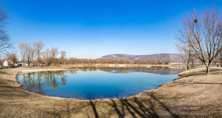 Langenzersdorf Seeschlacht in Niederösterreich