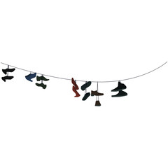 Suspended shoes