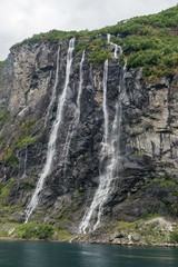 The Seven Sister waterfall