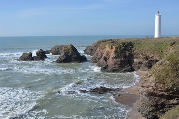 Phare de St-Hilaire sur Riez, Vendée, France © Didier San Martin