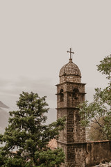 Fototapeta premium 30 nov 2018.Kotor.church of Our Leady of Remedy in Kotor.Montenegro. - Image.
