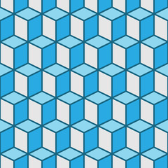 seamless cubes background