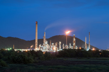 Industry Oil refinery