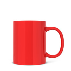 Blank mug for hot drinks