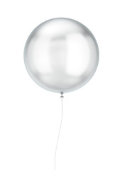 Flying round balloon