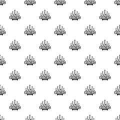 Bowling strike pattern seamless vector repeat geometric for any web design
