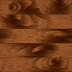 Wooden striped textured background. Seamless pattern. Vector.